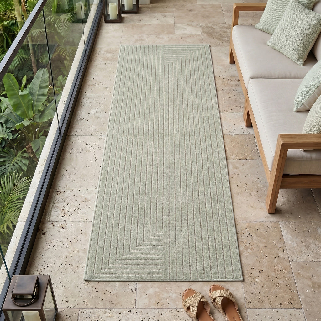 Nova 1202 Green In-/Outdoor Teppich