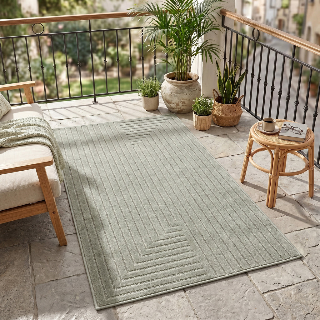 Nova 1202 Green In-/Outdoor Teppich