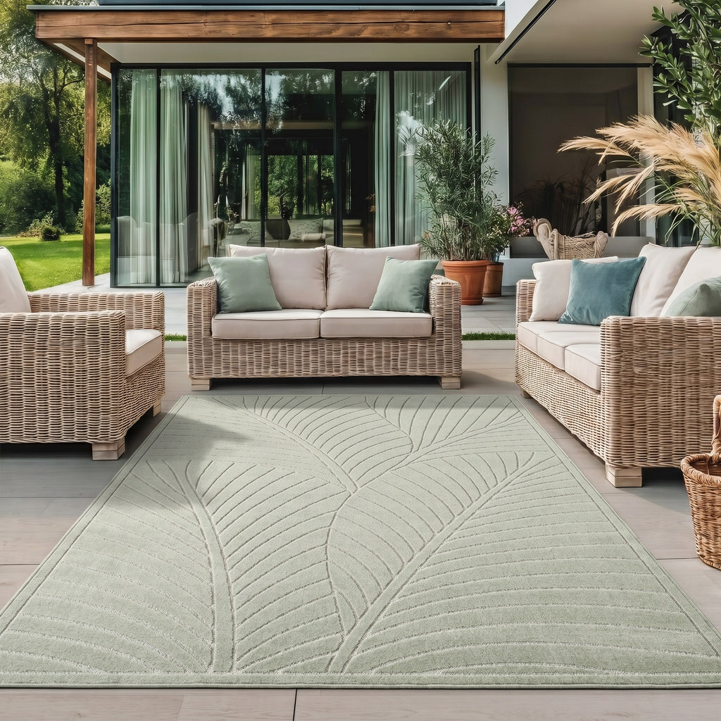Nova 1203 Green In-/Outdoor Teppich