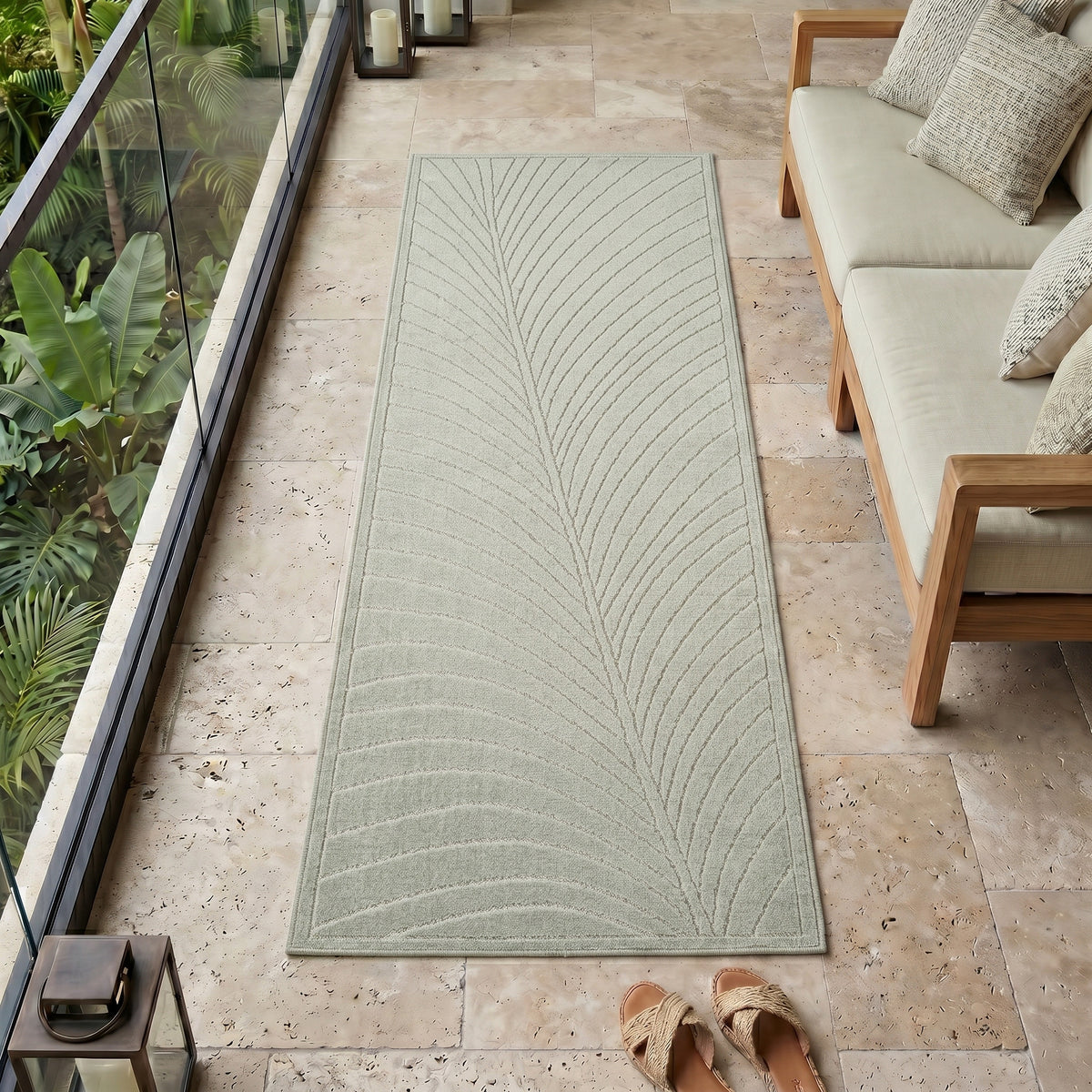 Nova 1204 Green In-/Outdoor Teppich