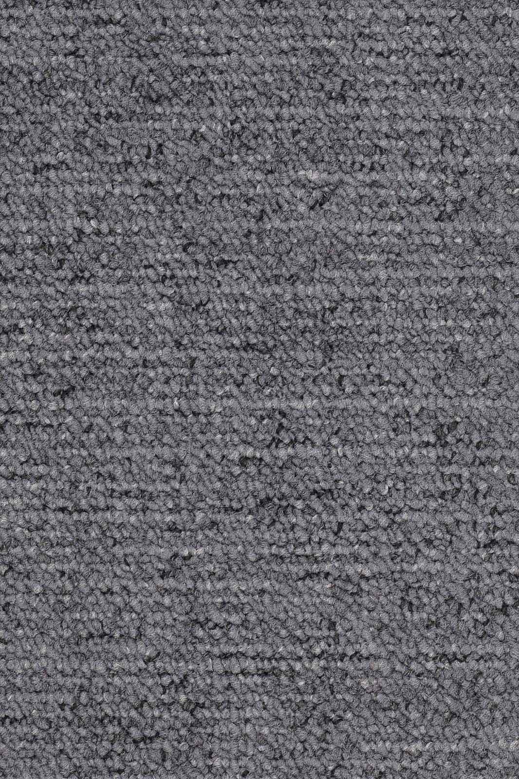 Silvena Teppichfliese 50x50cm, Grau Dunkel Mittel (965)