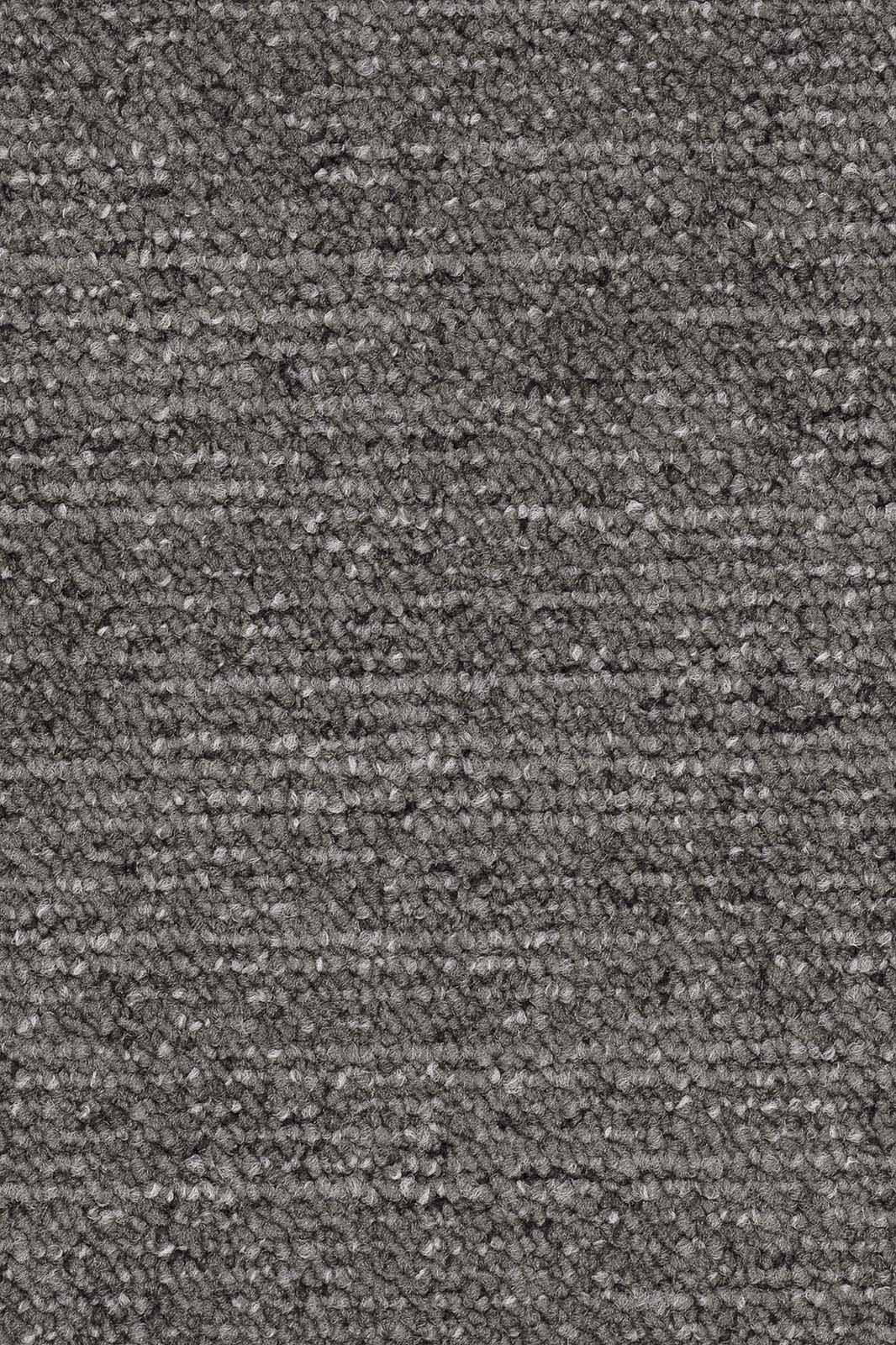 Silvena Teppichfliese 50x50cm, Grau Dunkel Dunkel (935)
