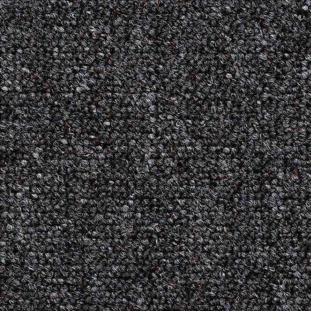 Centora Teppichfliese 50x50cm, Grau Sehr Dunkel Mittel (378)