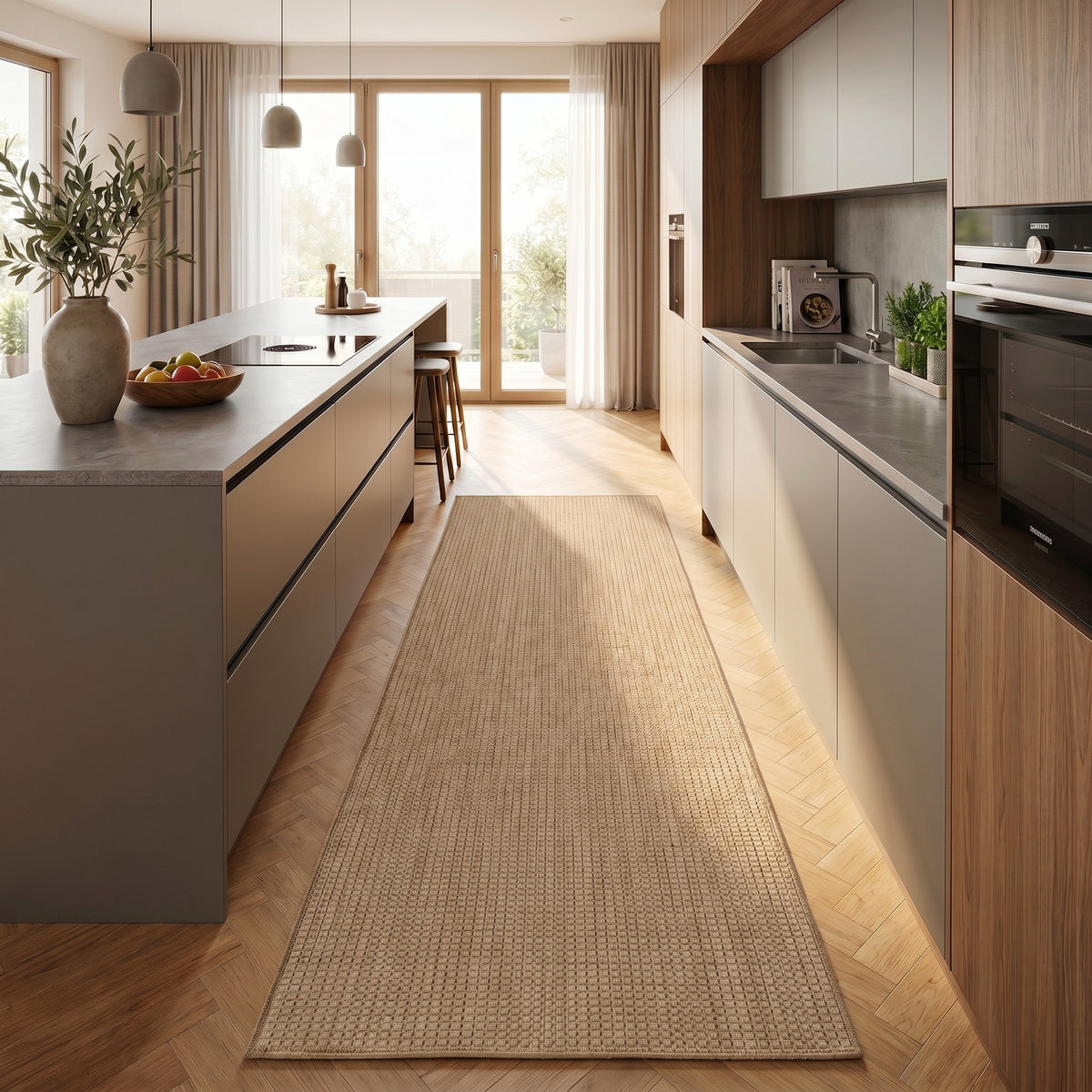 Mira 1450 Beige In-/Outdoorteppich