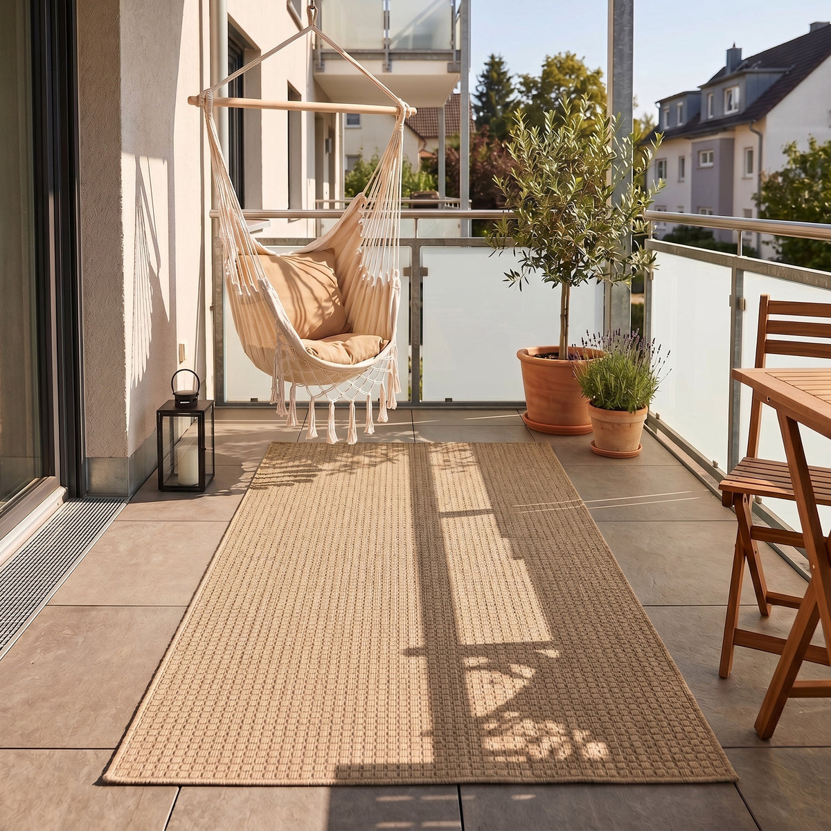 Mira 1450 Beige In-/Outdoorteppich