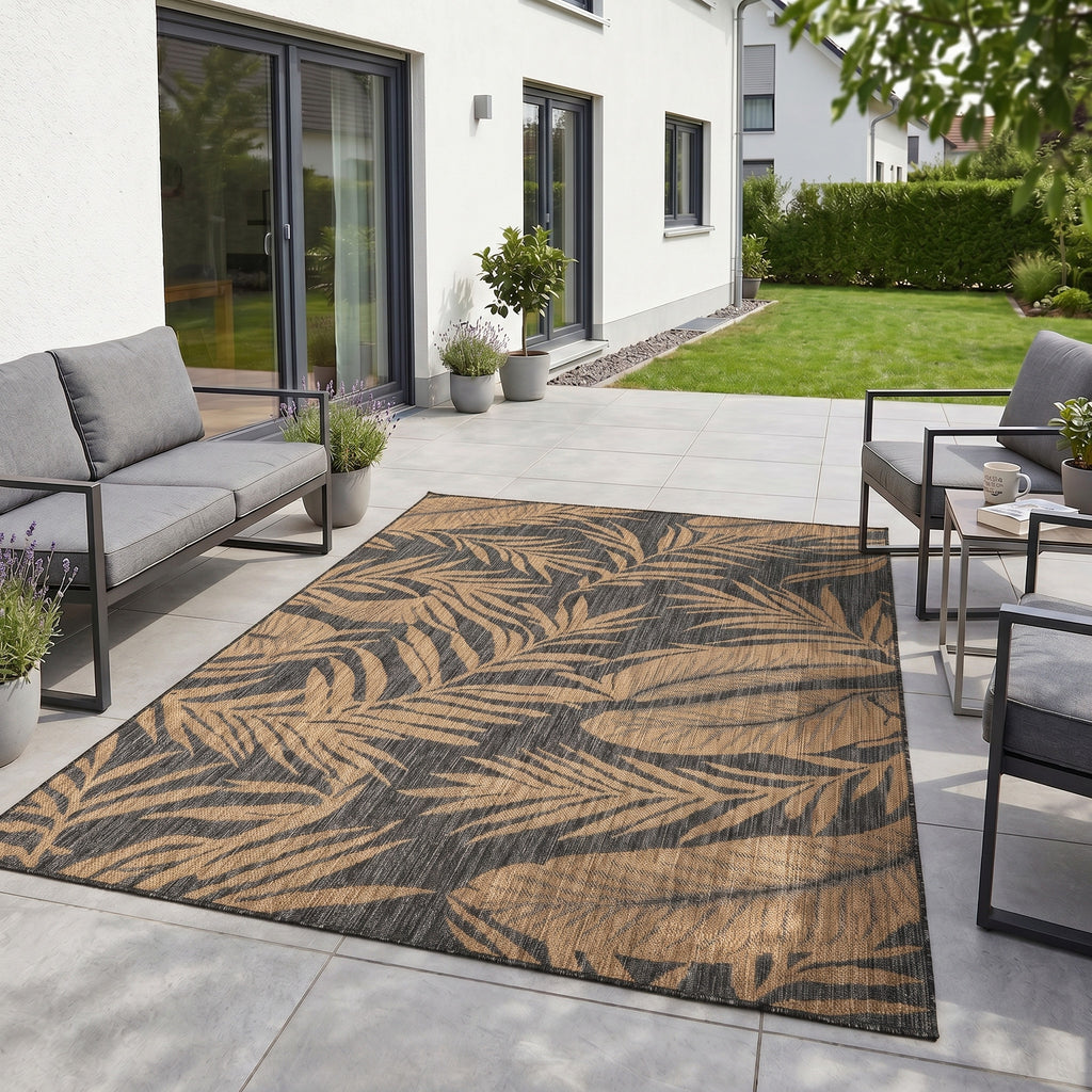 Mira 1451 Schwarz In-/Outdoorteppich