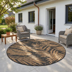 Mira 1451 Schwarz In-/Outdoorteppich