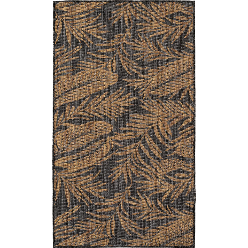 Mira 1451 Schwarz In-/Outdoorteppich