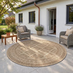 Mira 1452 Beige In-/Outdoorteppich