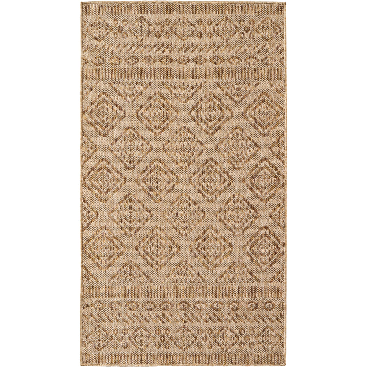 Mira 1452 Beige In-/Outdoorteppich