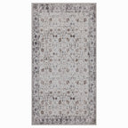 Inka 1142 Creme Kurzflor Teppich waschbar