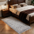 Inka 1142 Creme Kurzflor Teppich waschbar