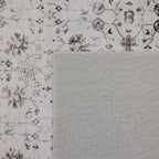 Inka 1142 Creme Kurzflor Teppich waschbar
