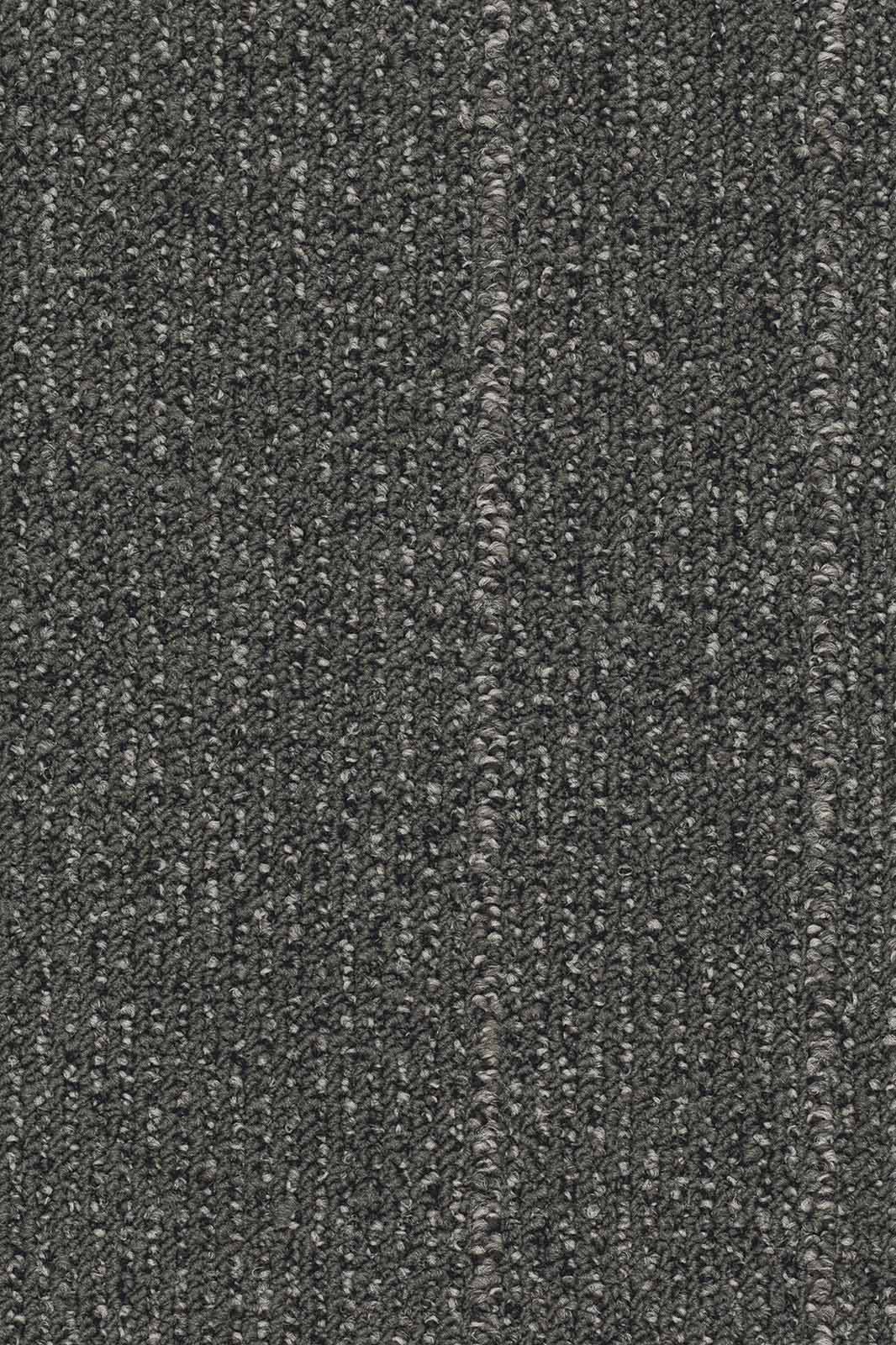 Genvora Teppichplanke 25x100cm, Grau Sehr Dunkel Mittel (575)