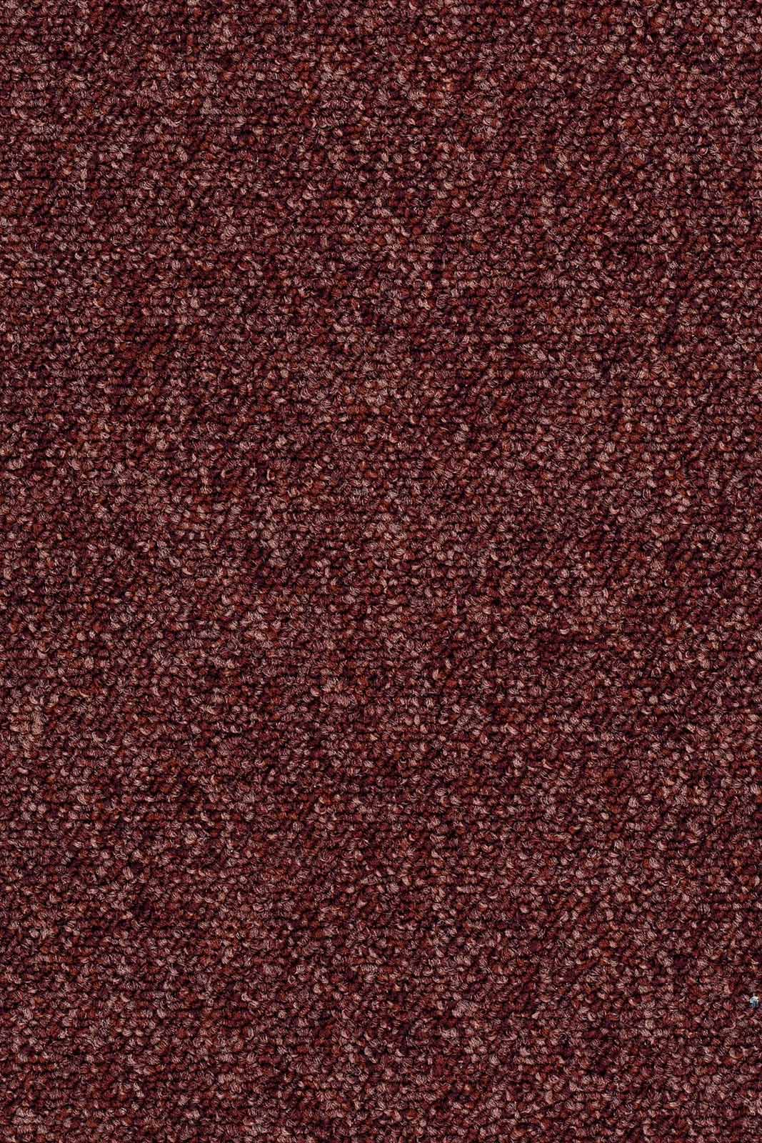 Citvara Teppichfliese 50x50cm, Rosé Sehr Dunkel Meliert (106)