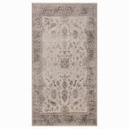 Inka 1143 Beige Kurzflor Teppich waschbar