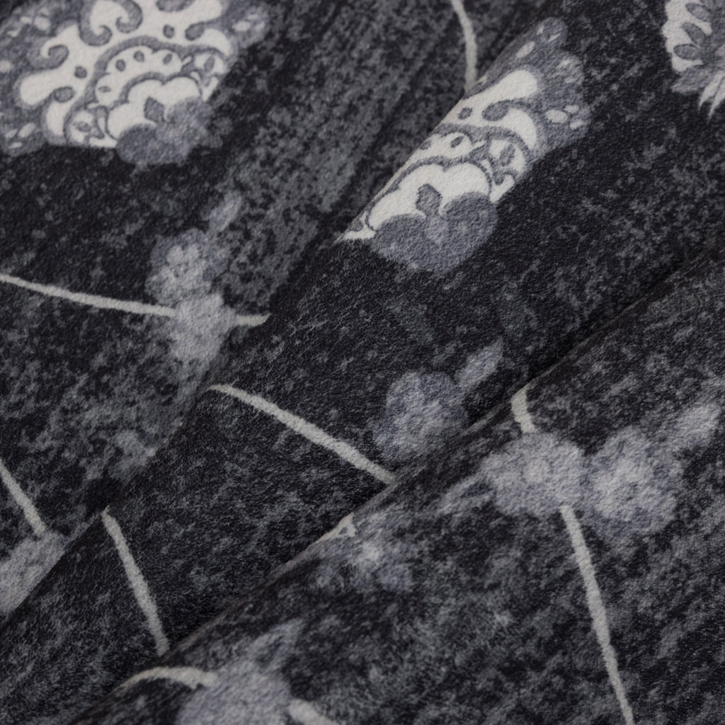 Inka 1146 Schwarz Kurzflor Teppich waschbar