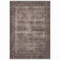 Inka 1147 Braun Kurzflor Teppich waschbar