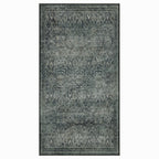 Inka 1148 Grun Kurzflor Teppich waschbar