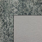 Inka 1148 Grun Kurzflor Teppich waschbar