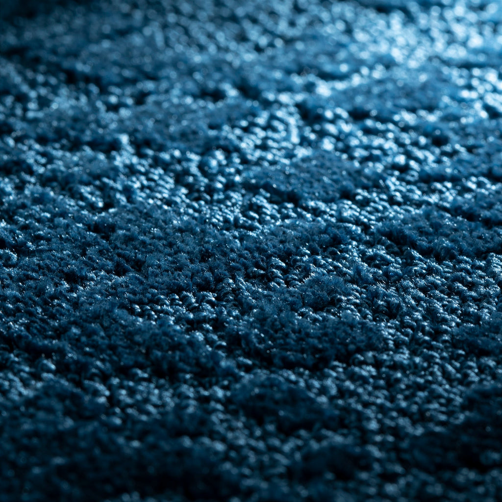 JAB Anstoetz Gobi Teppichboden | Farbe: Marineblau (555) | Raumansicht