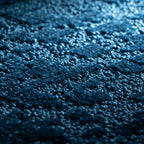 JAB Anstoetz Gobi Teppichboden | Farbe: Marineblau (555) | Raumansicht