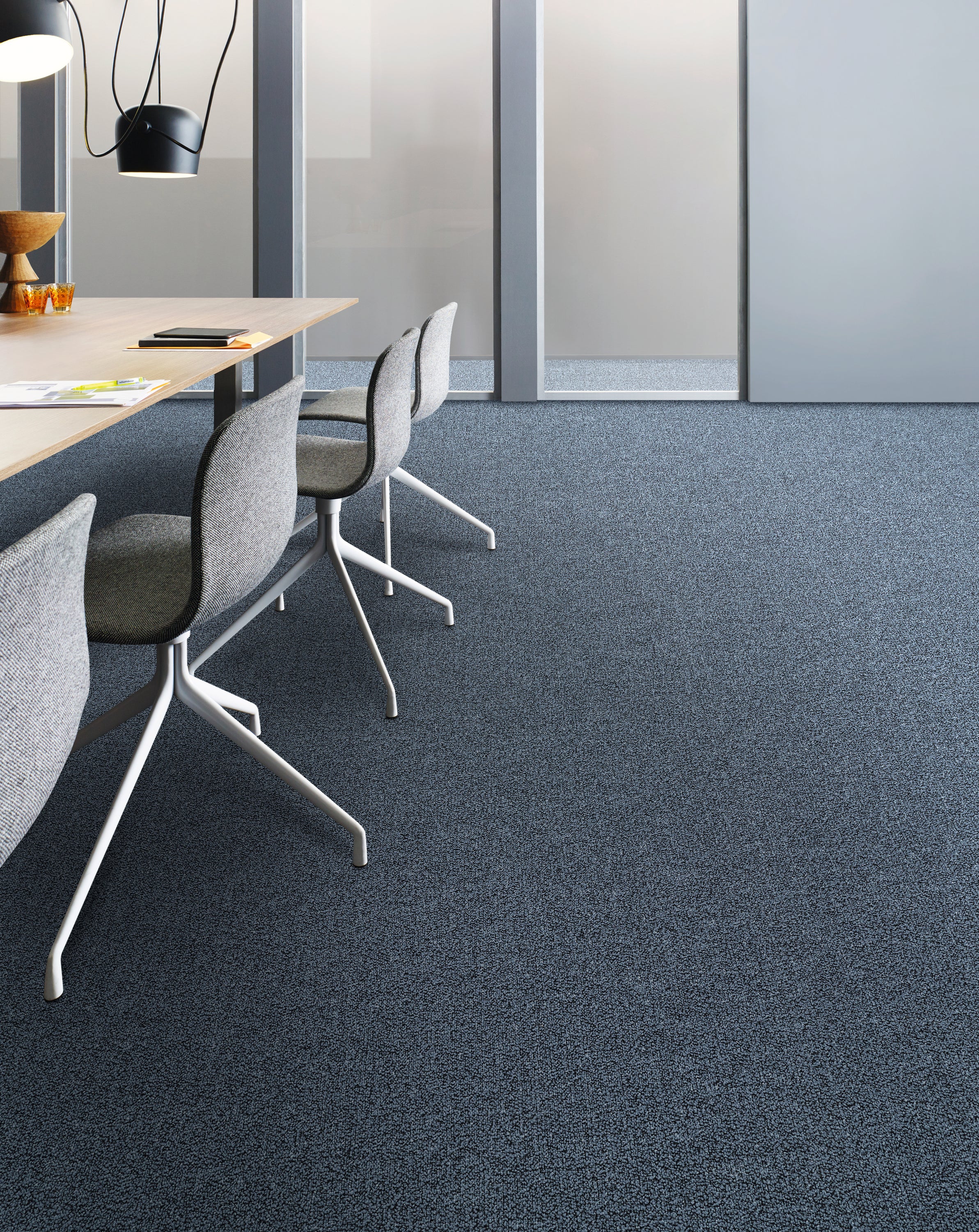 Vorwerk Altea Teppichboden | Farbe: Nachtblau (3S46) | Raumansicht