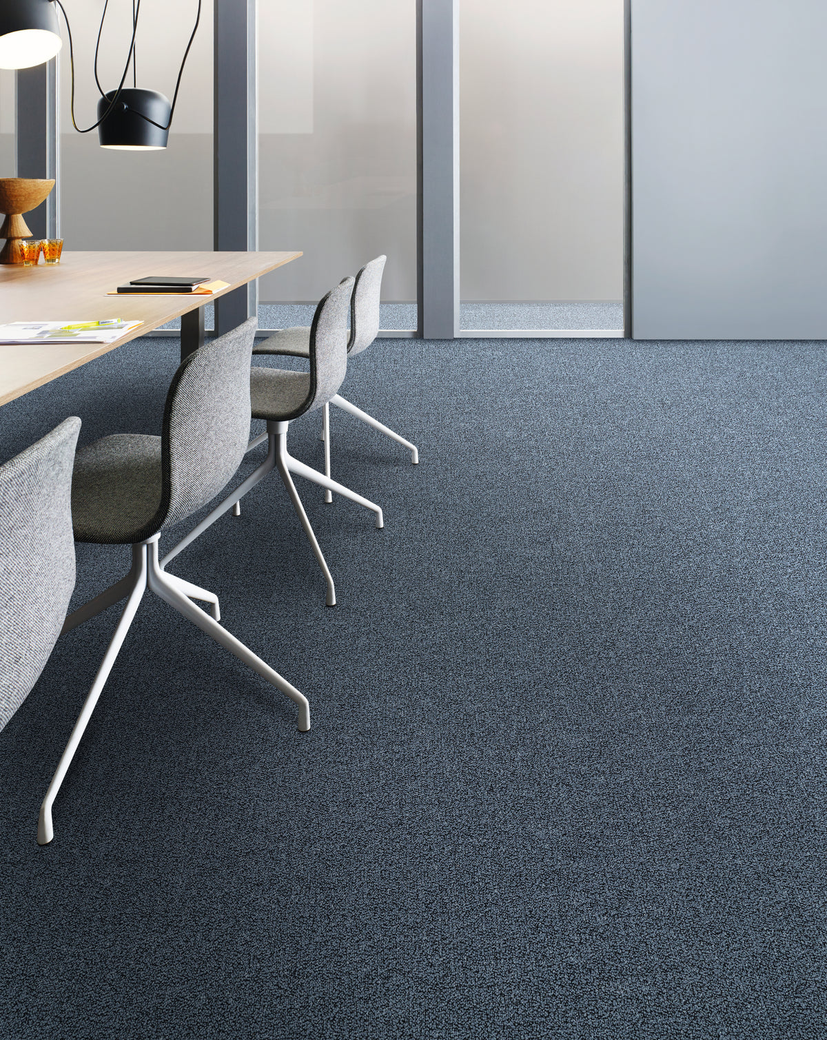Vorwerk Altea Teppichboden | Farbe: Nachtblau (3S46) | Raumansicht