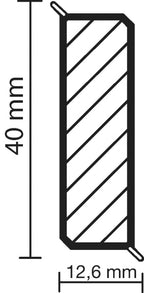 Feldwin Sockelleiste 40mm