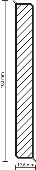 Feldwin Sockelleiste 100mm