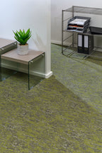 Vorwerk Varia Design Teppichboden | Farbe: Dunkeloliv (4G05) | Raumansicht