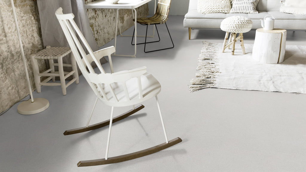 Nuvorino PVC-Boden homogen 200cm | Farbe: Hellgrau | Raumbild 3 (Beispielbild, Farbe kann abweichen)