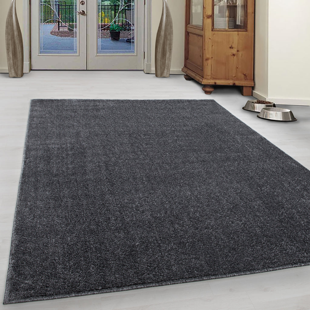 Ata 7000 Grey Kurzflor Teppich