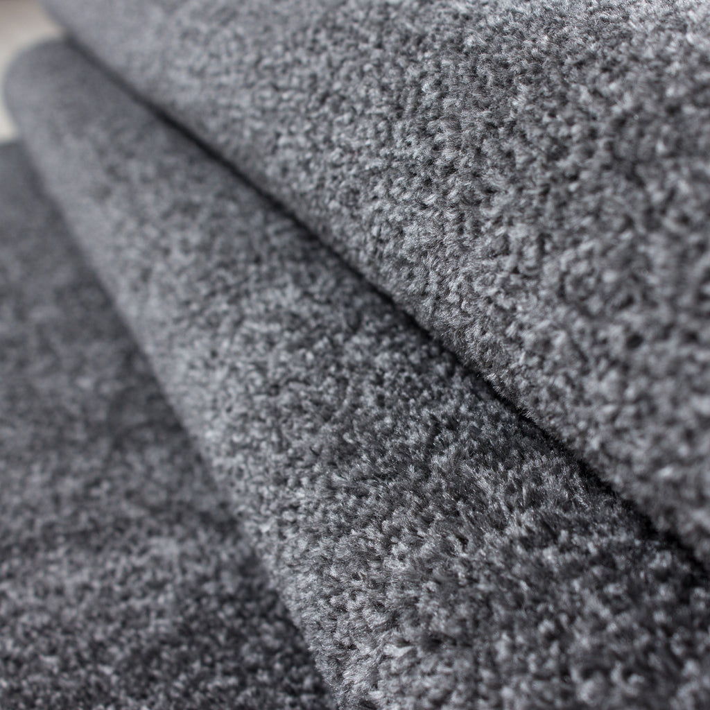 Ata 7000 Grey Kurzflor Teppich