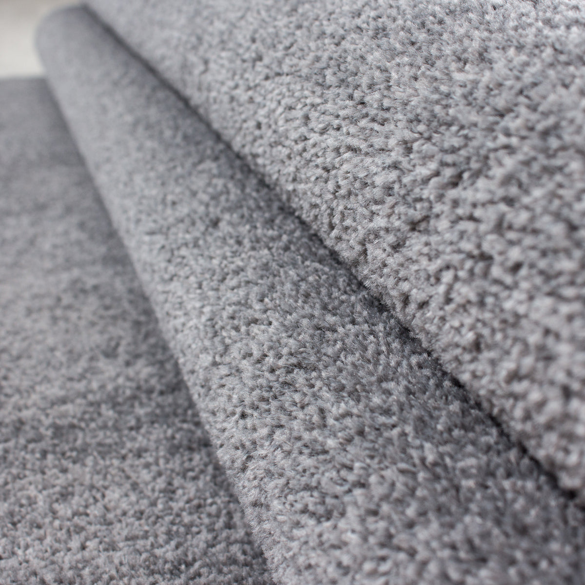 Ata 7000 Lightgrey Kurzflor Teppich