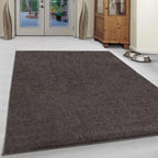 Ata 7000 Mocca Kurzflor Teppich