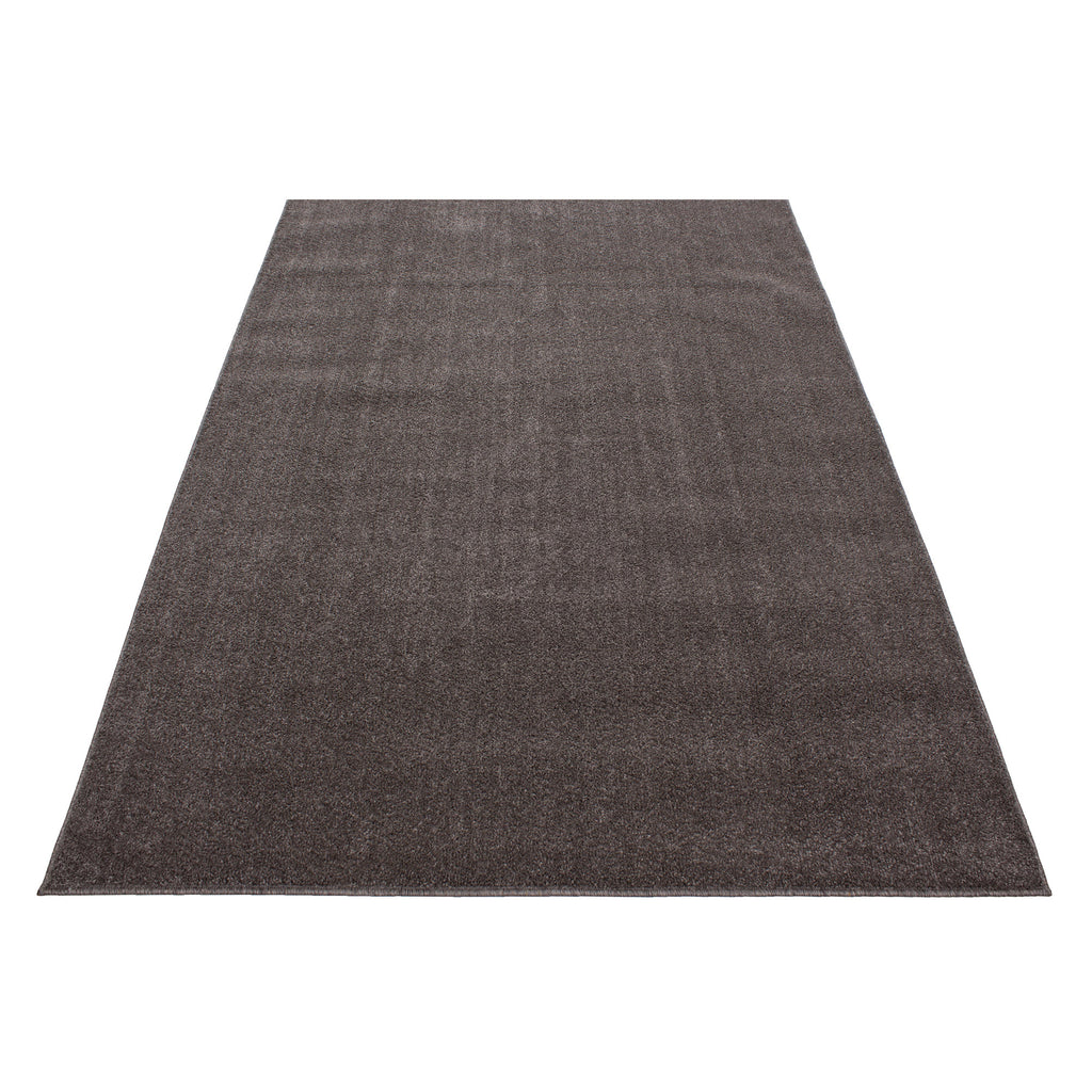 Ata 7000 Mocca Kurzflor Teppich
