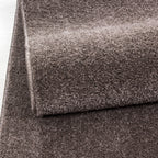 Ata 7000 Mocca Kurzflor Teppich