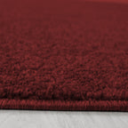Ata 7000 Red Kurzflor Teppich