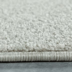 Ata 7000 Cream Kurzflor Teppich