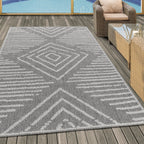 Aruba 4902 Grey Outdoor Teppich