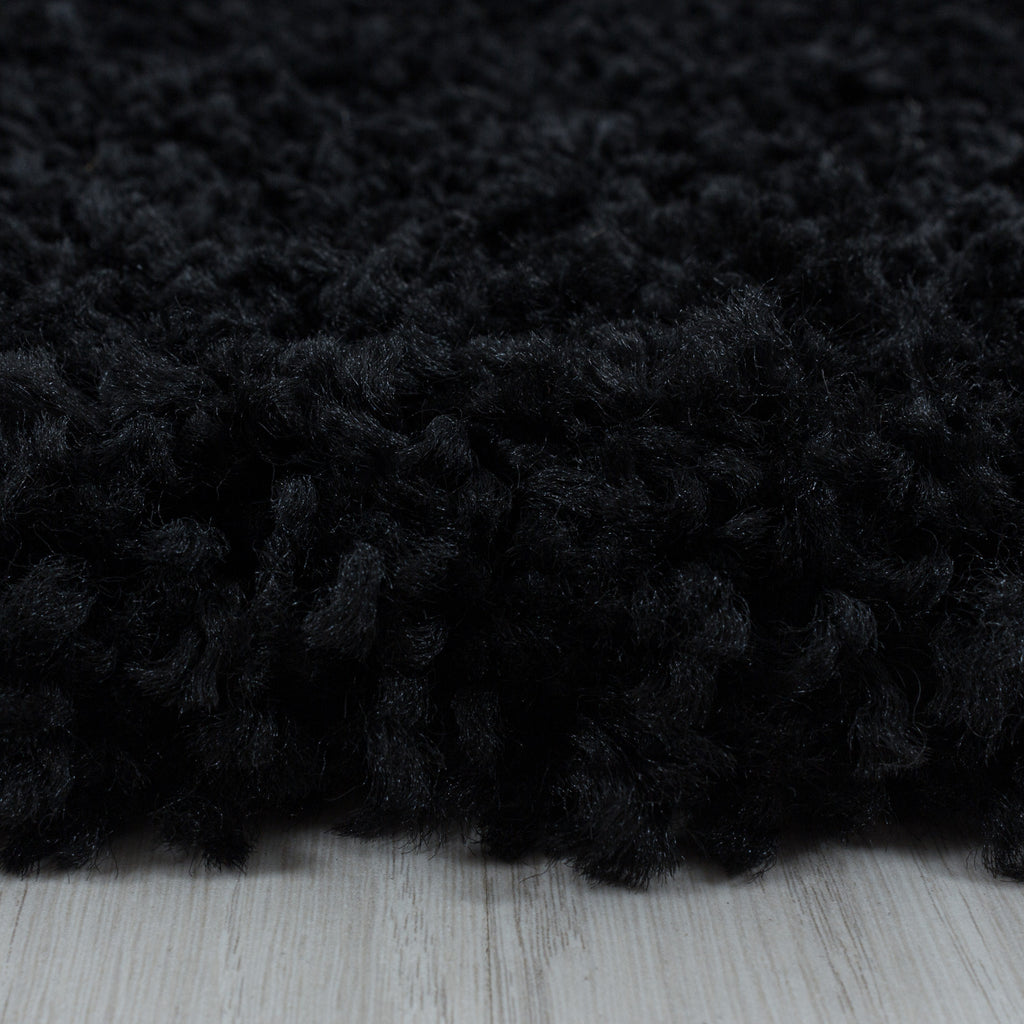 Sydney 3000 Black Hochflor Teppich