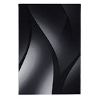 Plus 8010 Black Kurzflor Teppich