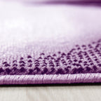 Plus 8008 Lila Kurzflor Teppich