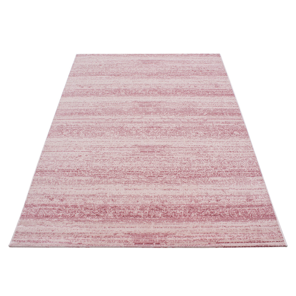 Plus 8000 Pink Kurzflor Teppich
