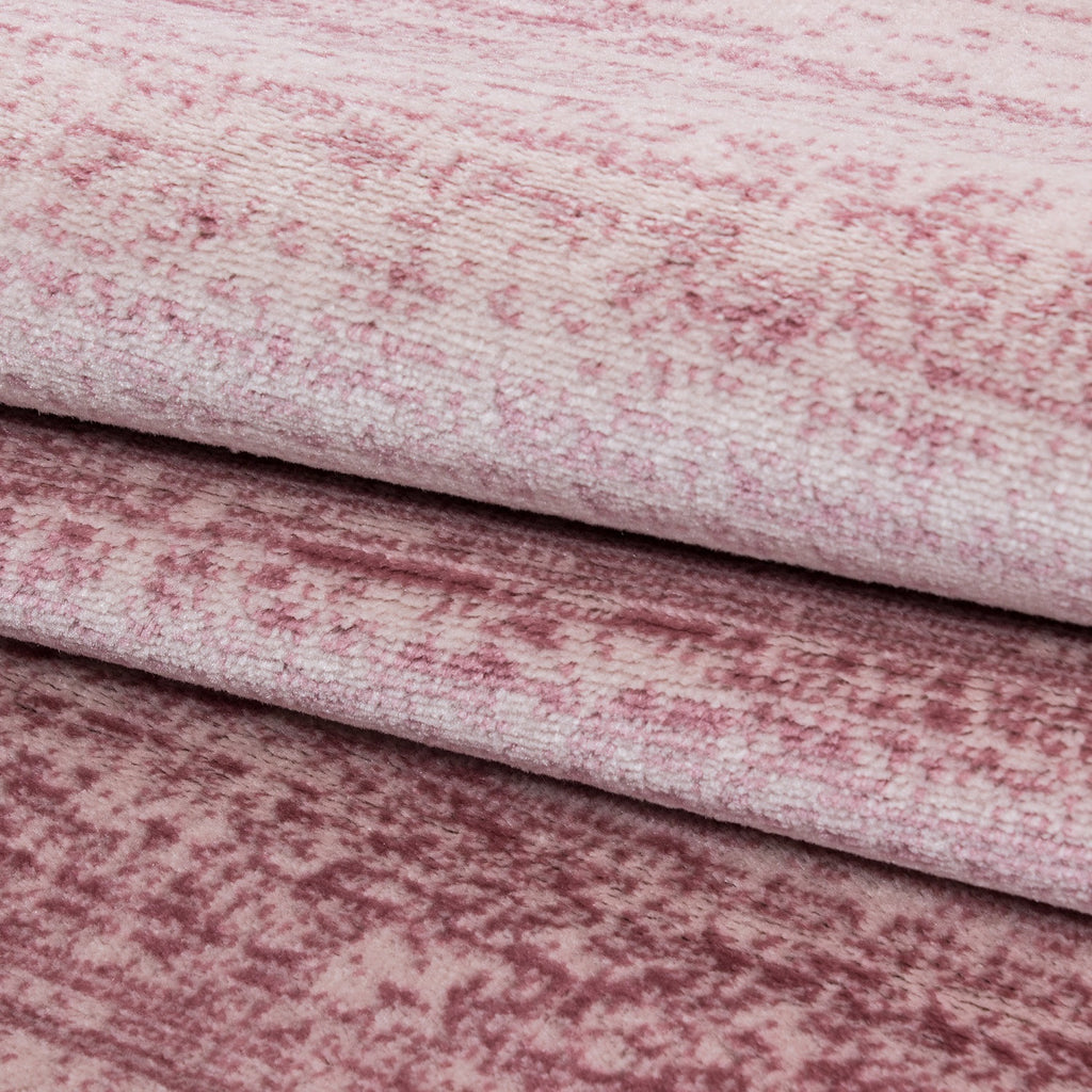 Plus 8000 Pink Kurzflor Teppich