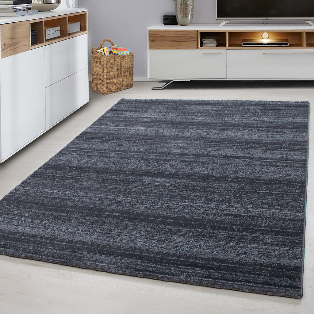 Plus 8000 Grey Kurzflor Teppich
