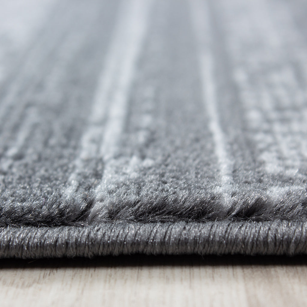 Plus 8000 Grey Kurzflor Teppich