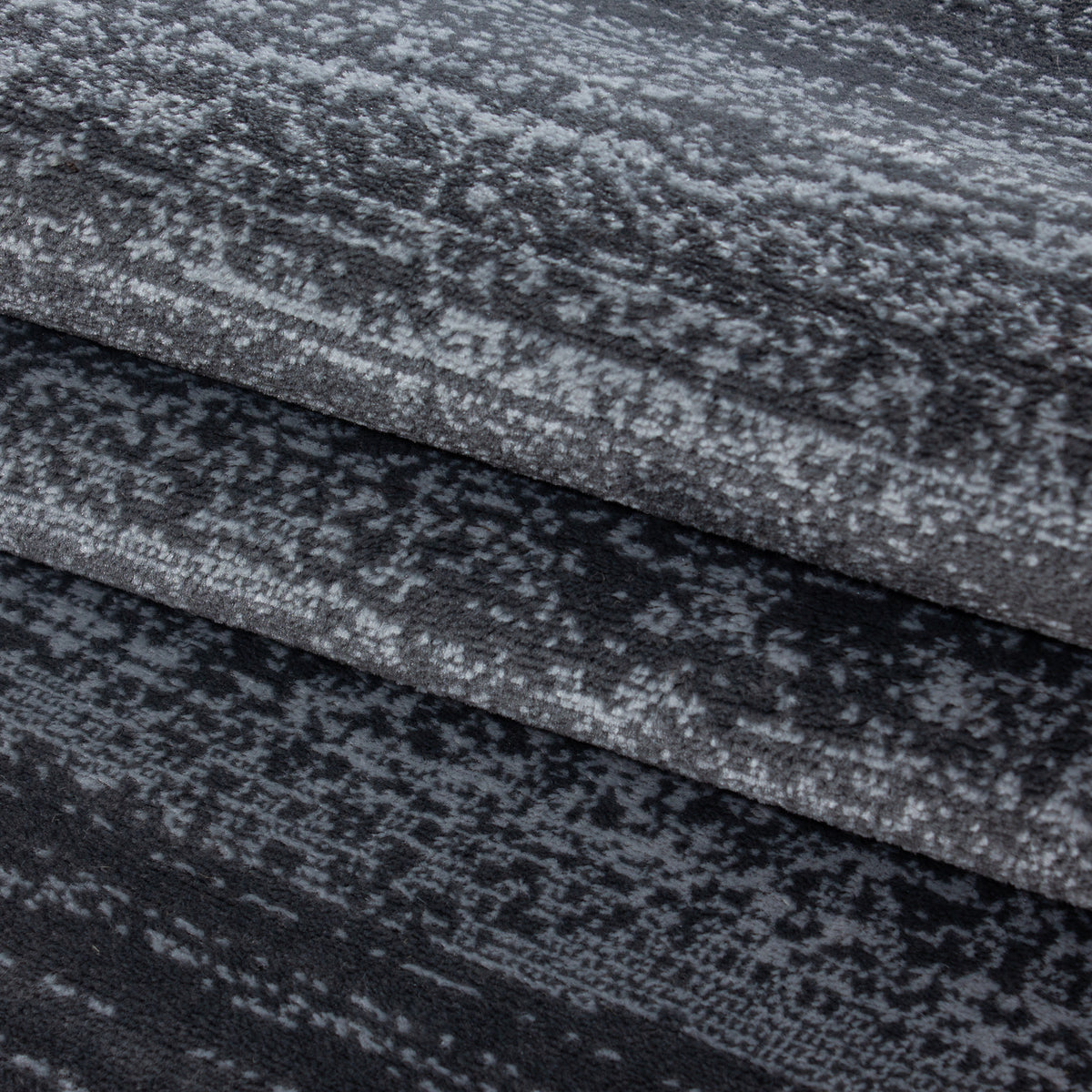 Plus 8000 Grey Kurzflor Teppich