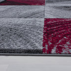 Plus 8003 Red Kurzflor Teppich